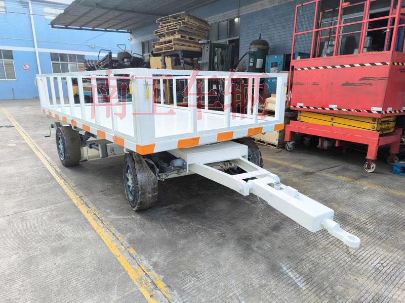 3吨江南网页版页面登录_江南（中国）牵引工具拖车 带护栏减震刹车功能