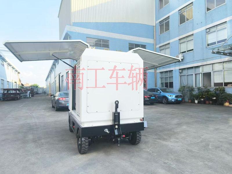 2吨电动江南网页版页面登录_江南（中国） 飞翼箱式电动工具拖车