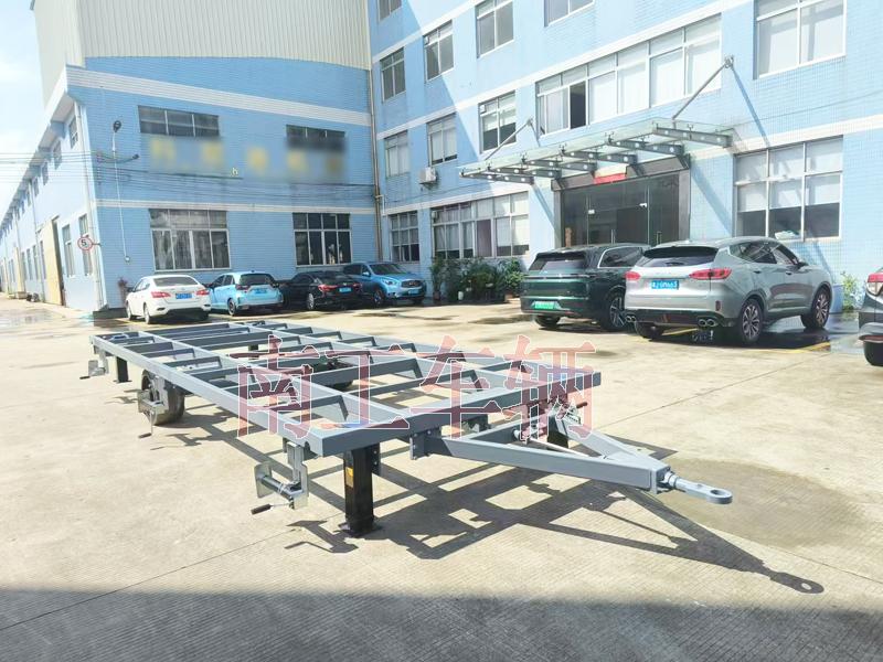 7吨骨架式ATV江南网页版页面登录_江南（中国） 2轮灰色工具拖车