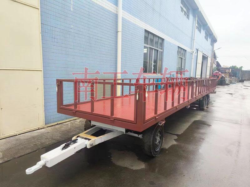 7吨江南网页版页面登录_江南（中国）牵引工具拖车 带护栏减震刹车功能拖车