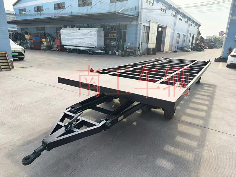 12吨骨架式江南网页版页面登录_江南（中国） 带角锁刹车全挂车